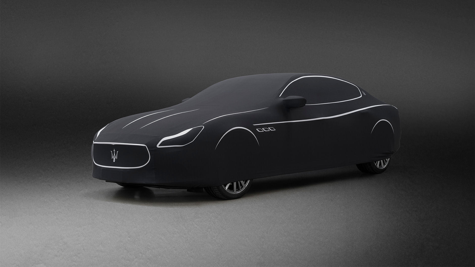 Funda protectora negra para Maserati Quattroporte