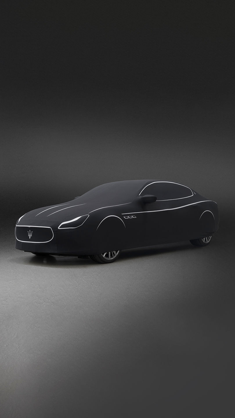 Telo copriauto di Zegna di Maserati Quattroporte