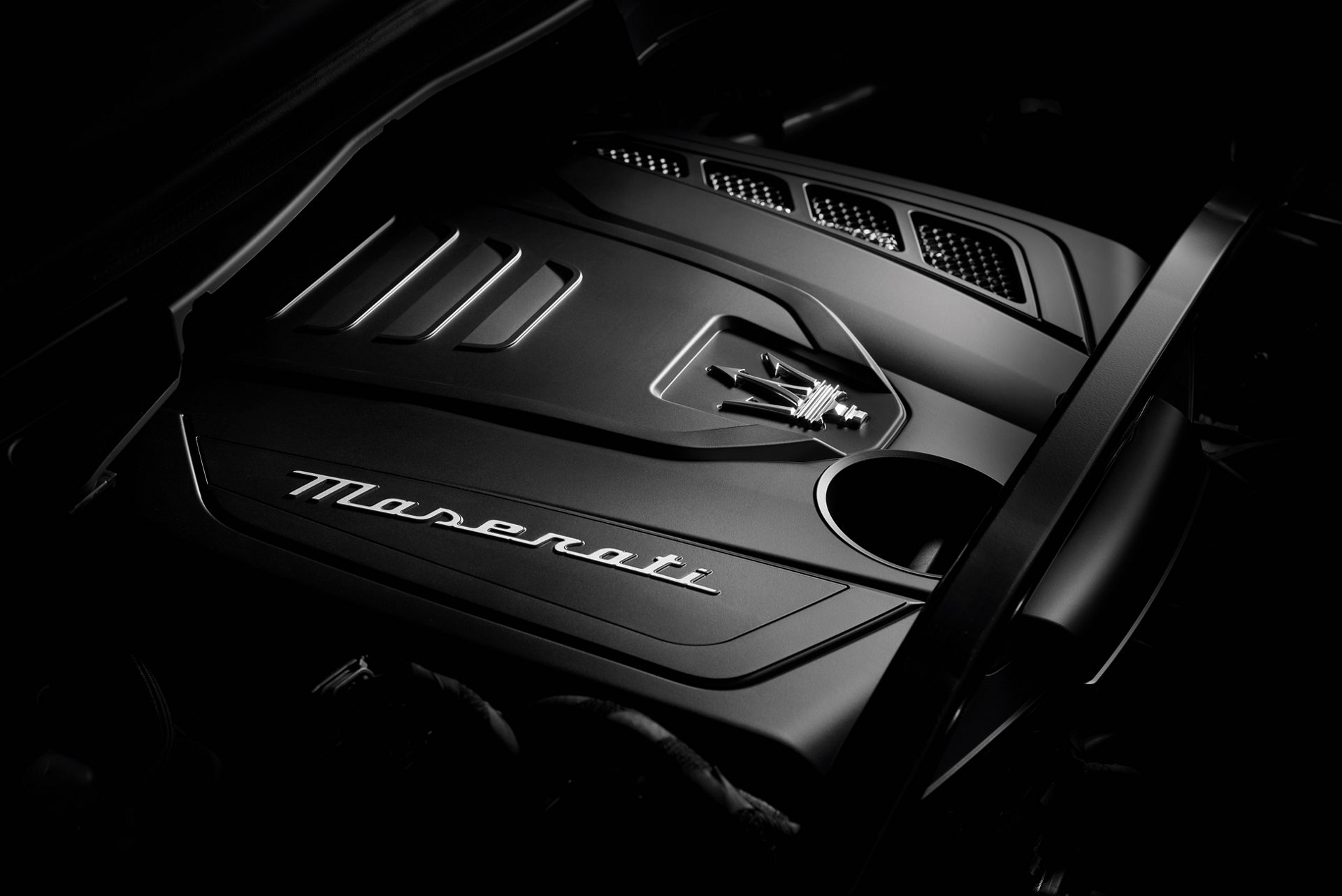 Il motore di una Maserati