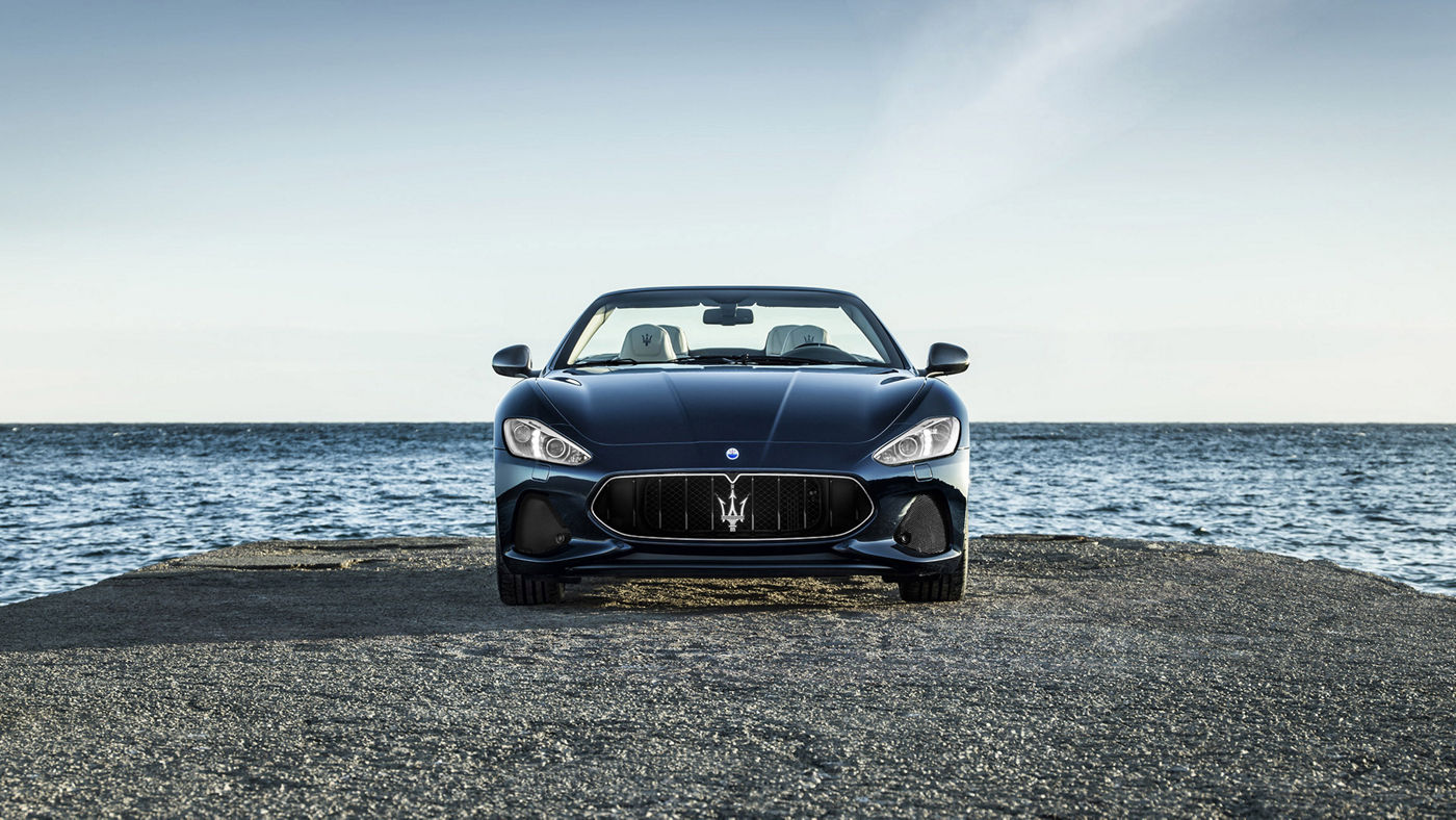 2018 Maserati GranTurismo Convertible In Motion - Rear