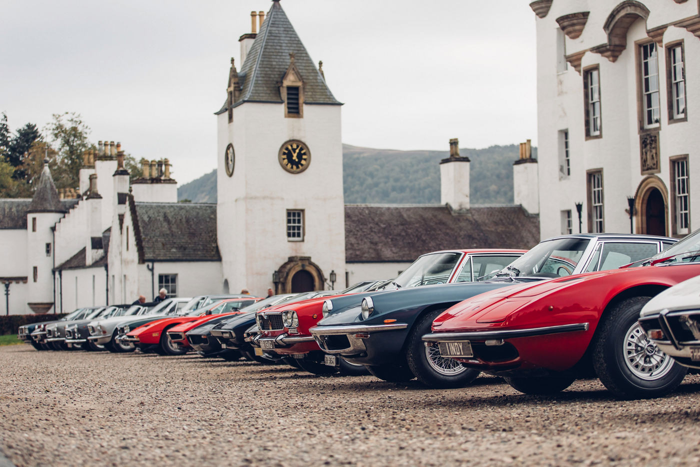 Maserati International Rally 2019 - Maserati at Blair Castle