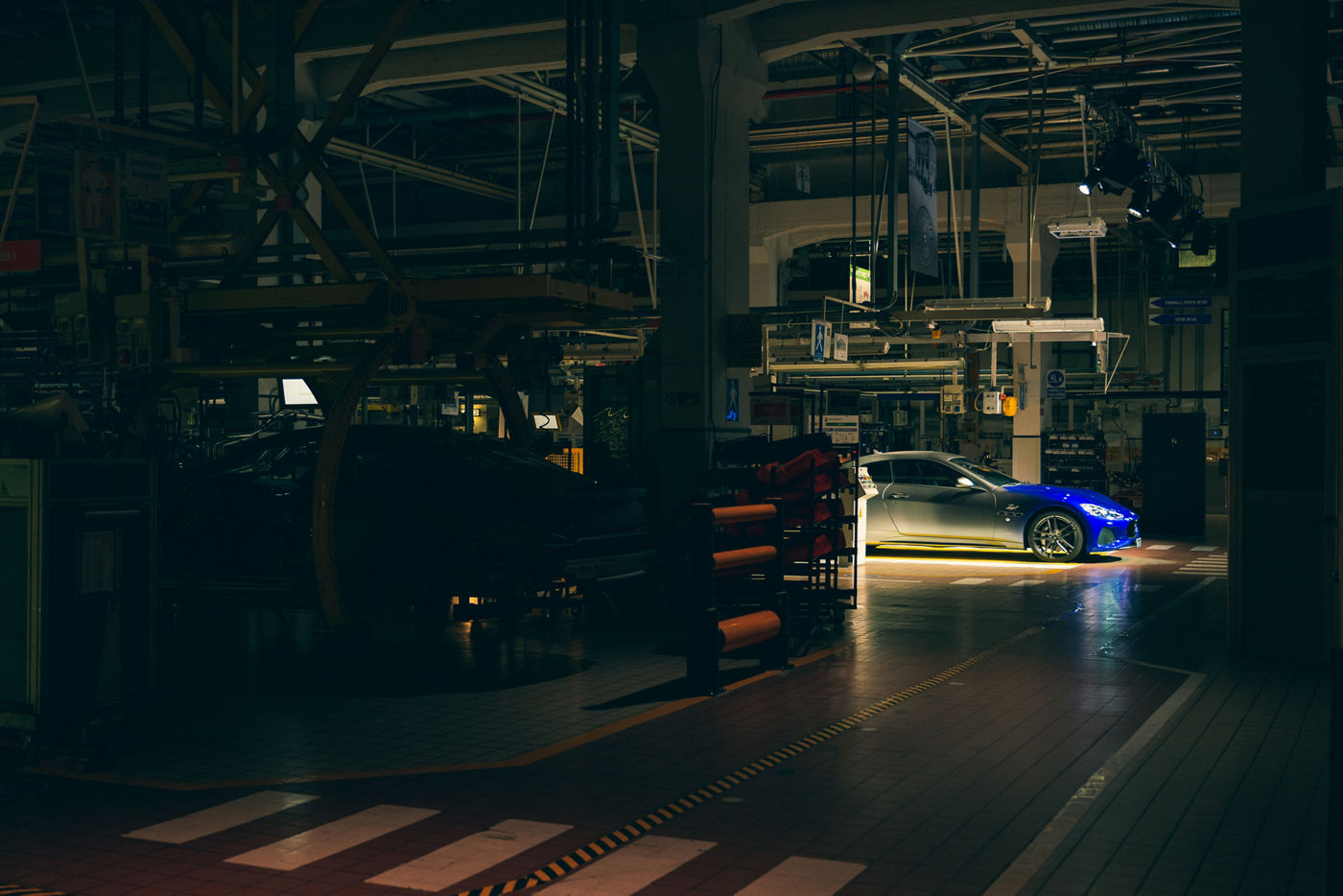 A Night at the Maserati Plant
