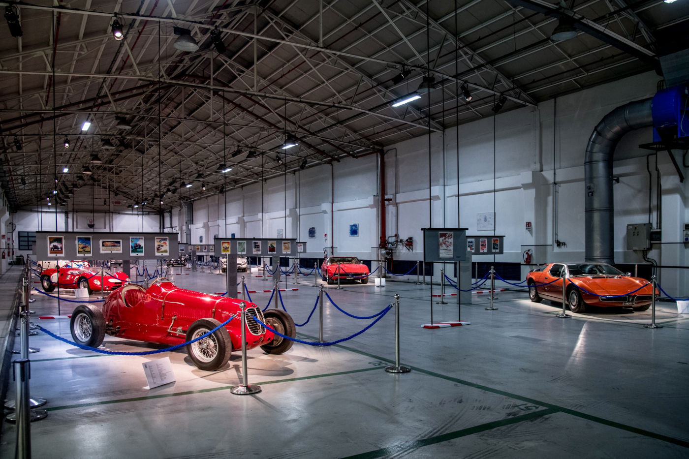 Car exhibition Maserati Headquarter in Modena