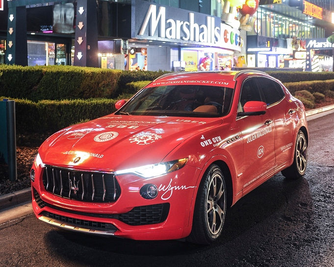 Maserati Cash and Rocket Tour 2018 - Levante in Las Vegas