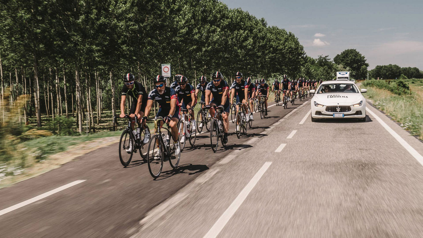 Maserati hosting Paris-Modena kilometers for charity