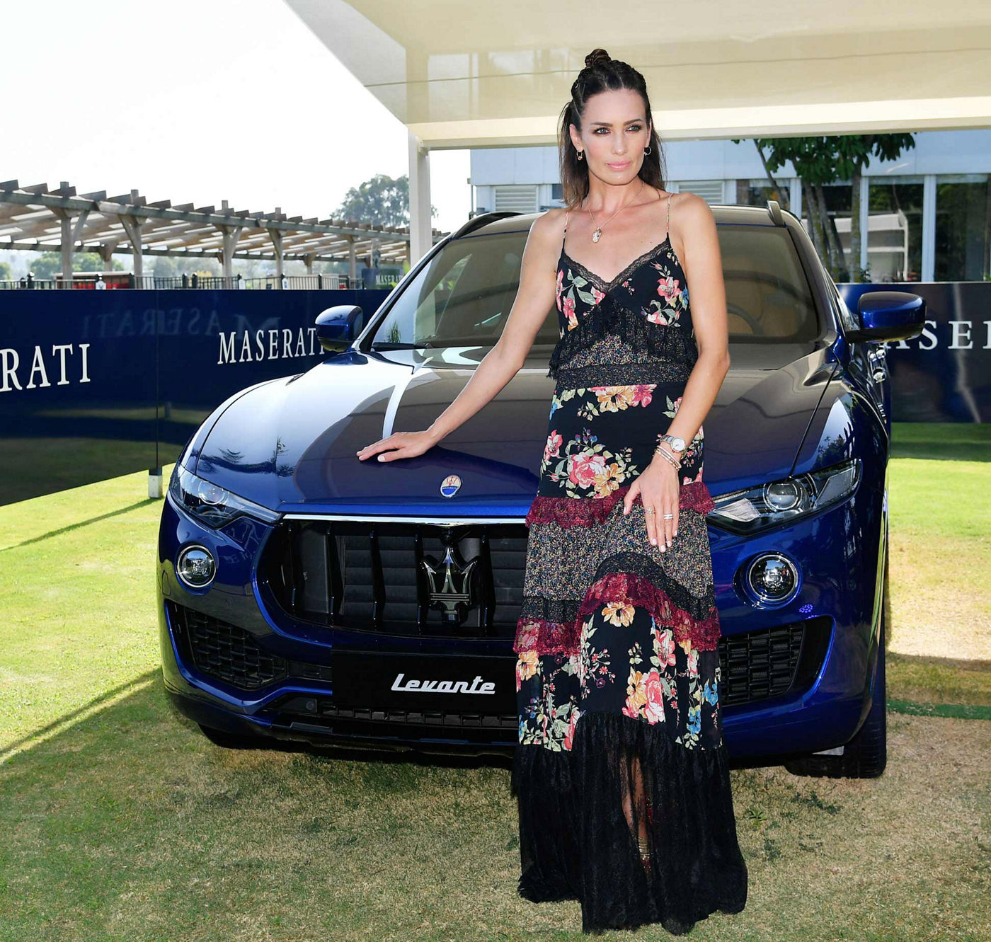 Supermodel Nieves Alvarez and Maserati Levante MY19