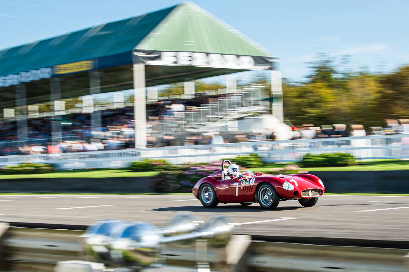 Modelos Maserati Clásicos durante el Goodwood Festival of Speed