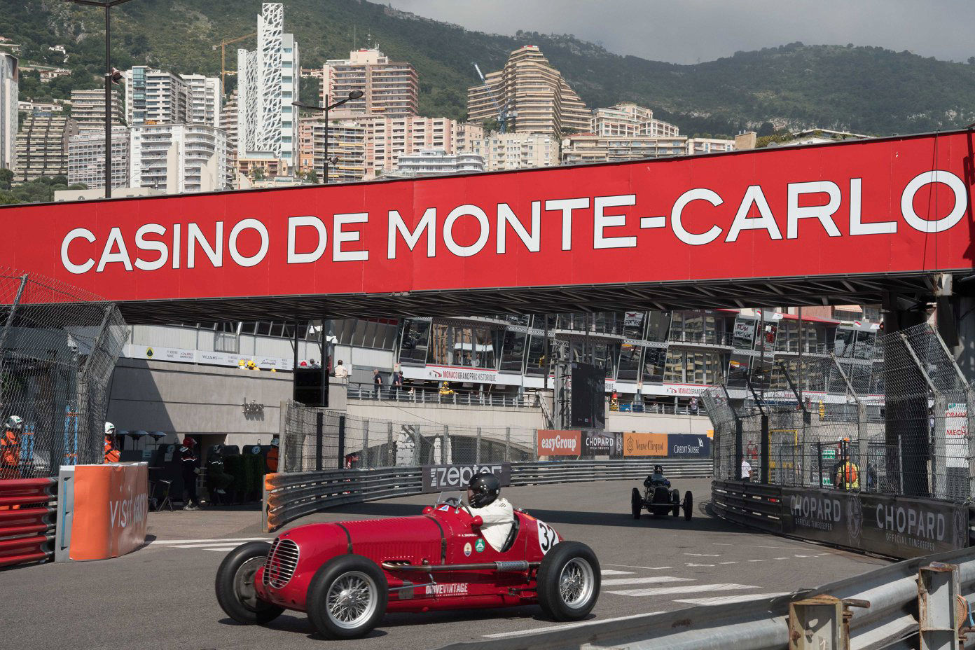 Modelo Maserati 6CM en circuito de Monte Carlo