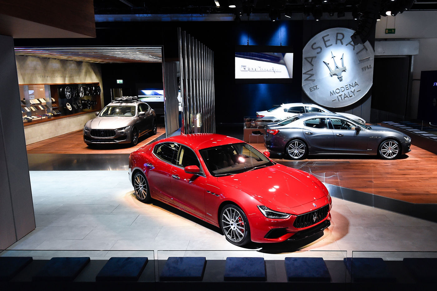 Modelos Maserati en el salón de Frankfurt