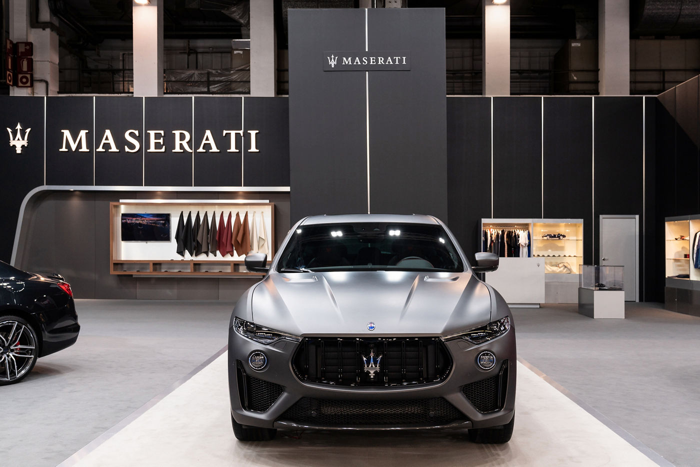 Maserati Levante Trofeo en salón de autómovil