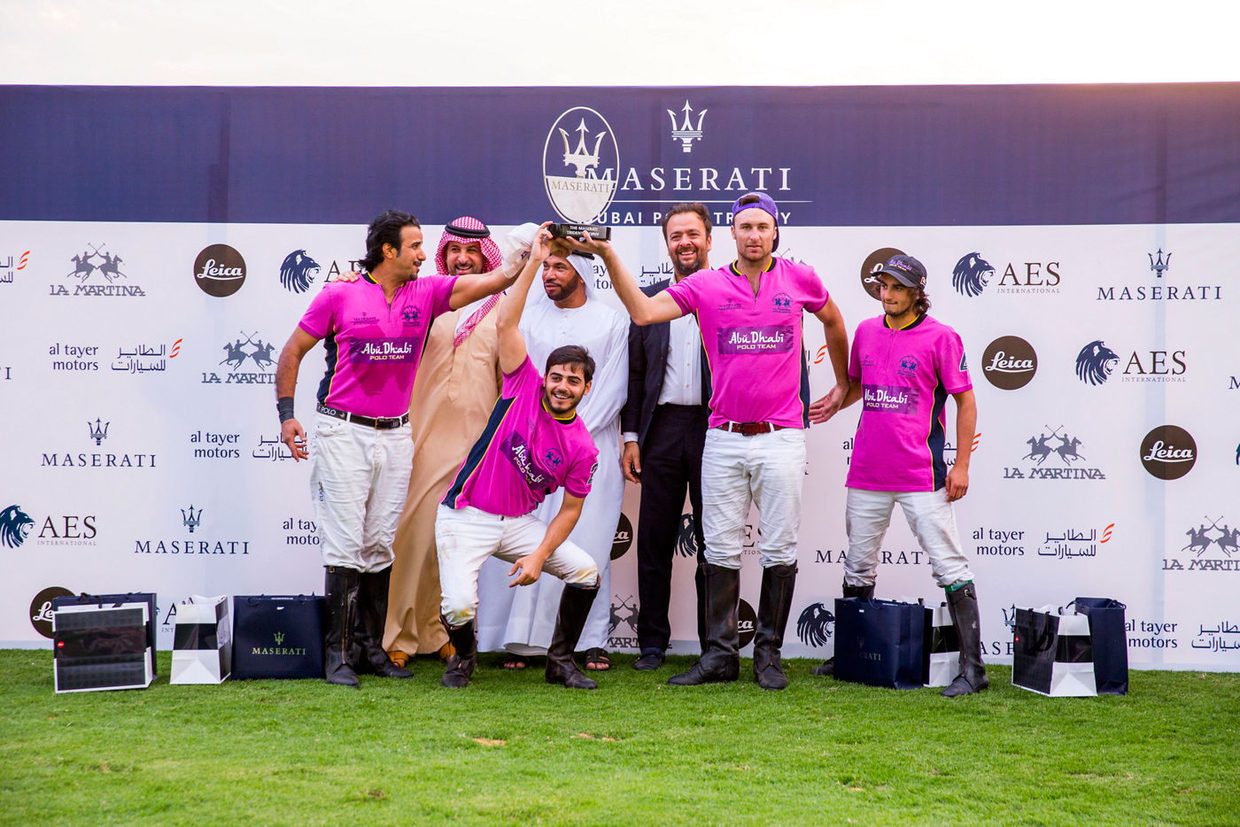 Ganadores de Maserati Polo Trophy en Dubái