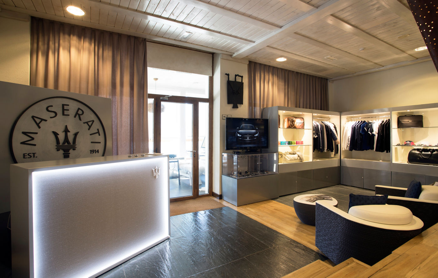 Maserati Store and Lounge in Baqueira (Spain)