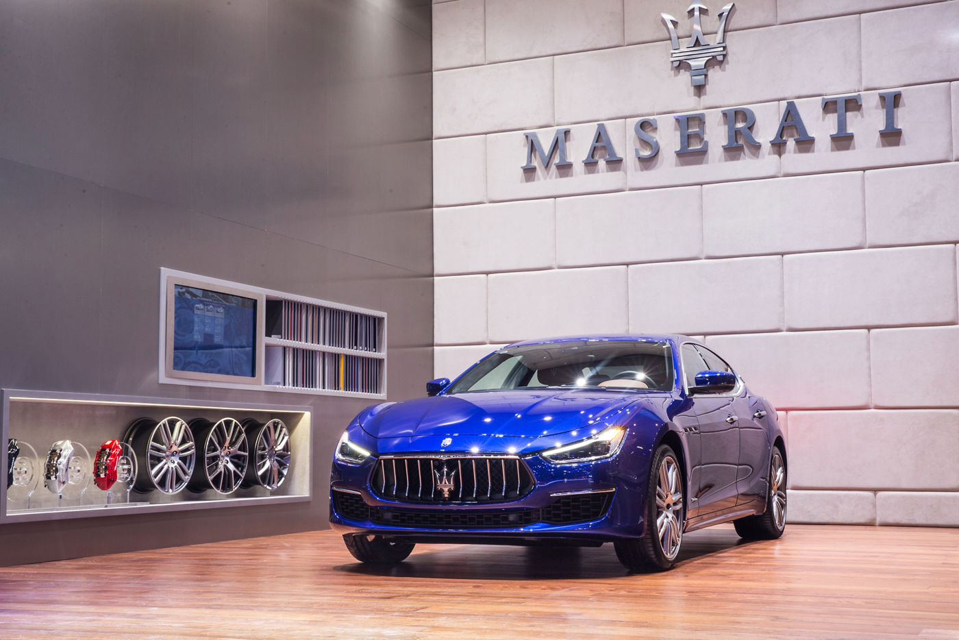 Maserati Ghibli GranLusso en un salón