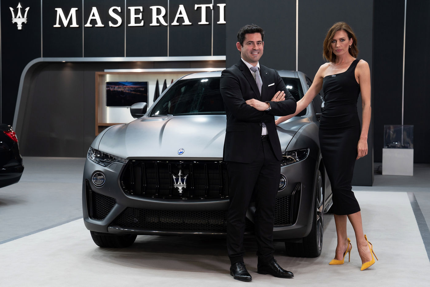 Maserati Levante Trofeo con Dan García y Nieves Álvarez