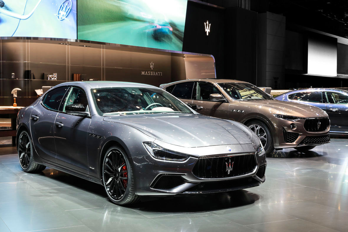 Maserati Ghibli GranSport en el Salón de automóvil de Ginebra de 2019