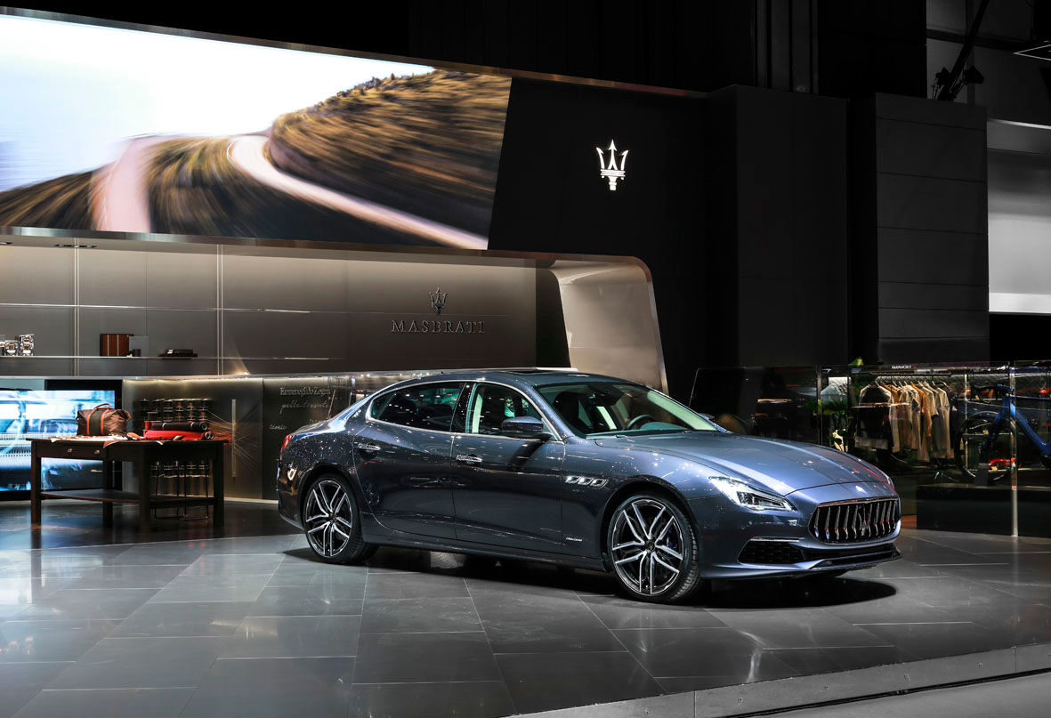 Maserati Quattroporte GranLusso en el Salón de automóvil de Ginebra de 2019