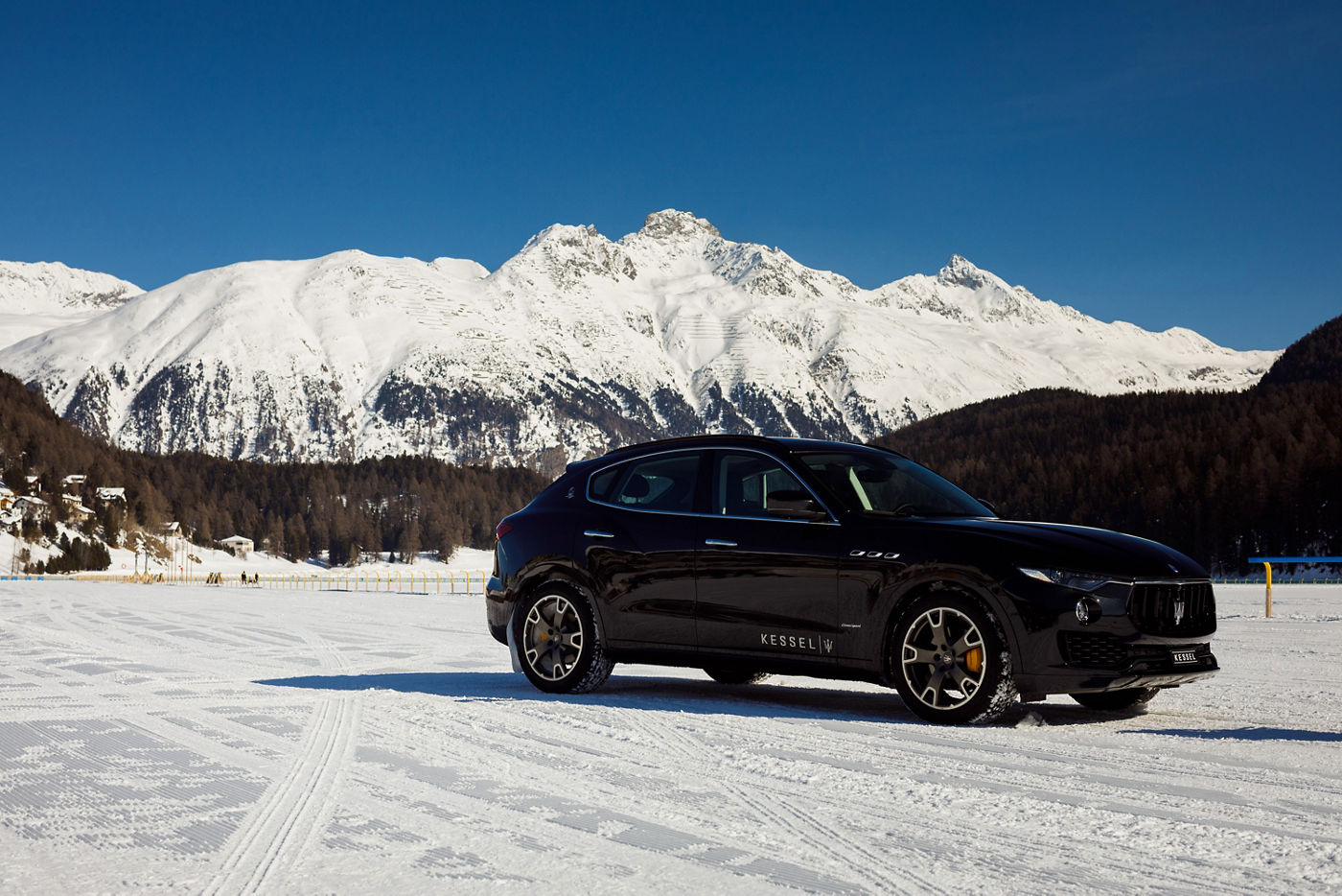 Maserati Levante GranSport en la nieve