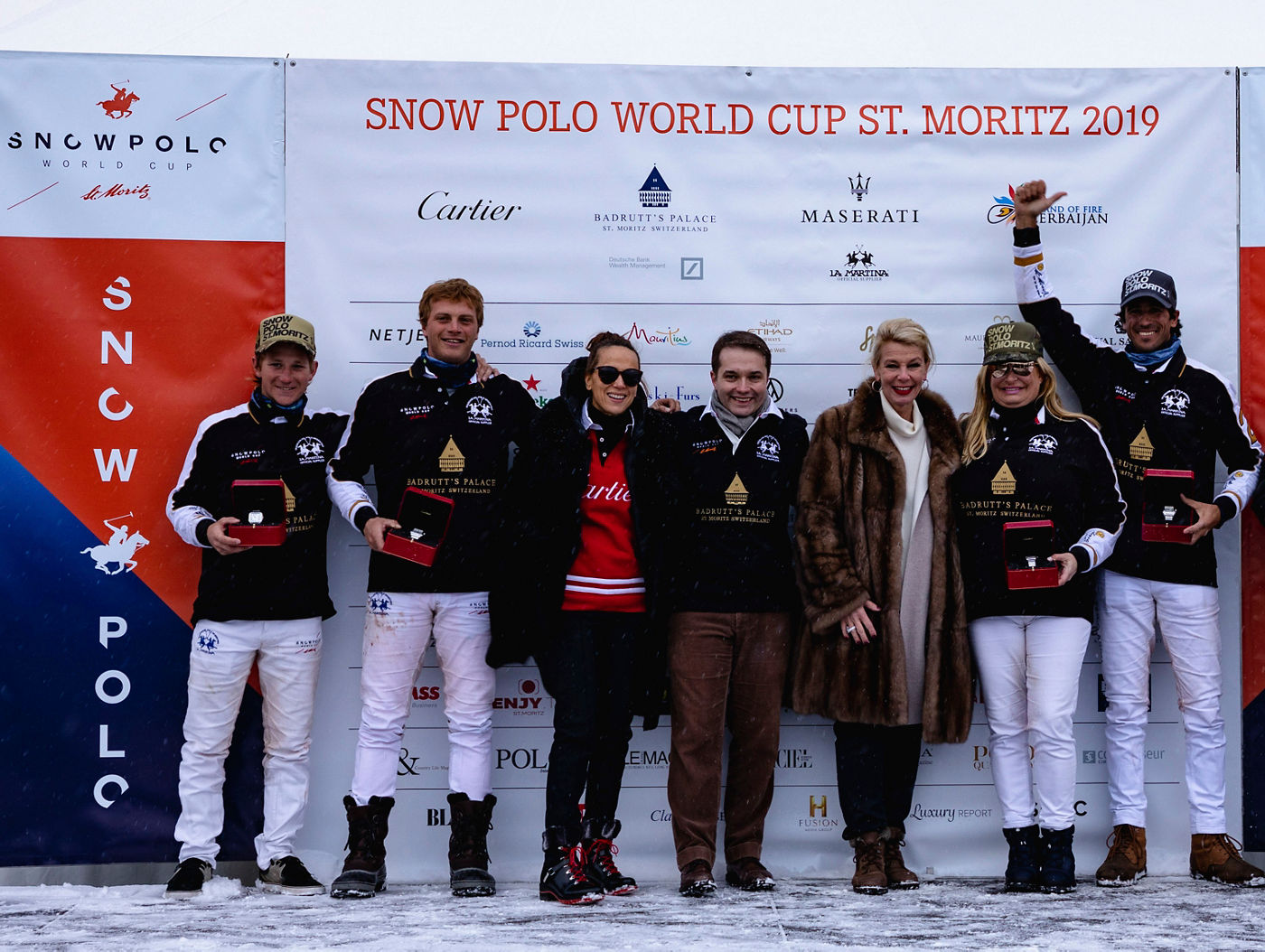 Equipo Badrutt's Palace gana el Snow Polo World Cup en St Moritz en 2019