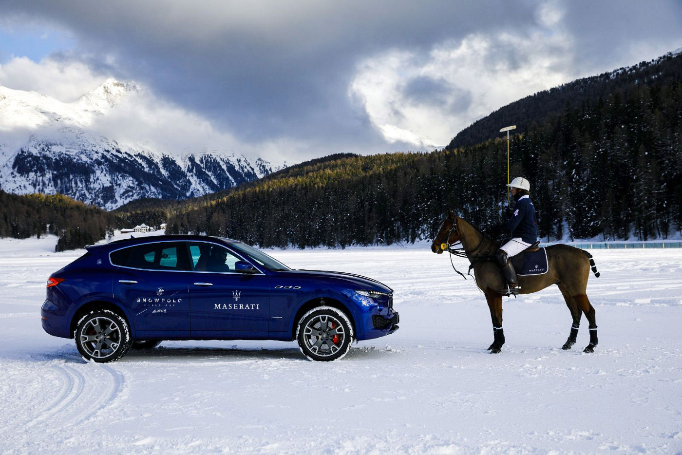 Maserati-Levante-on-the-polo-field-Snow-Polo-World-Cup-StMoritz-2018