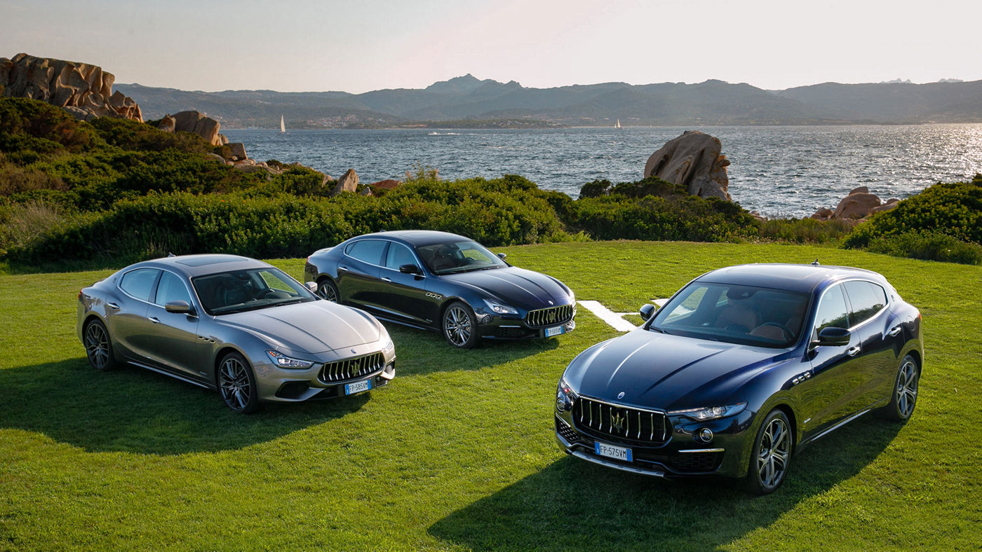La gamma di modelli Maserati 2019