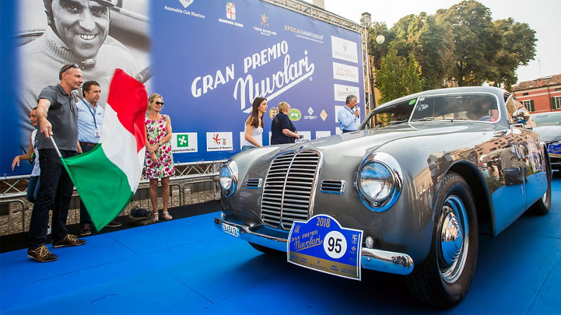 Maserati classica al Gran Premio Nuvolari