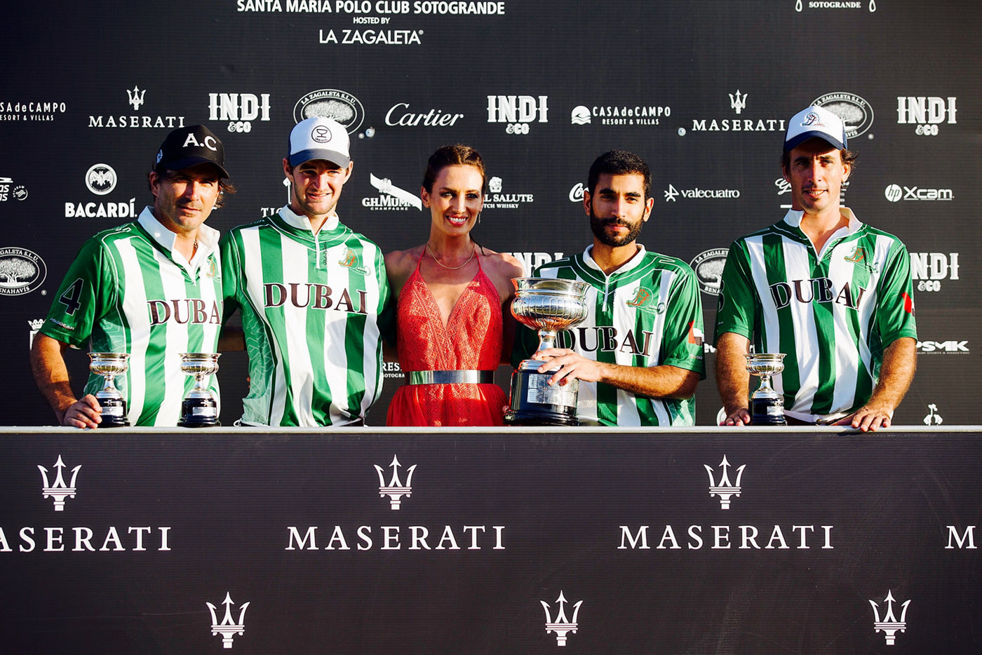 Maserati Dubai Polo team