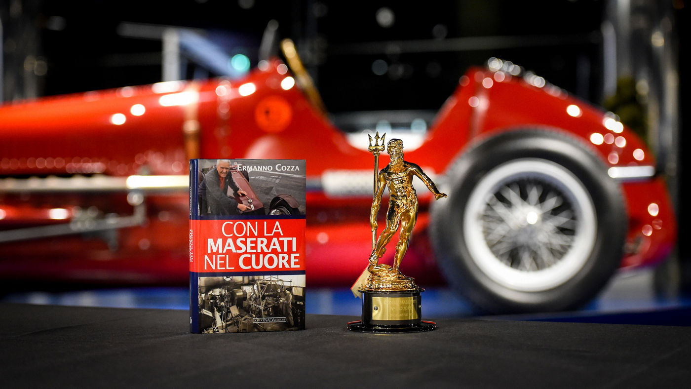 Libro Ermanno Cozza "Con la Maserati nel cuore"