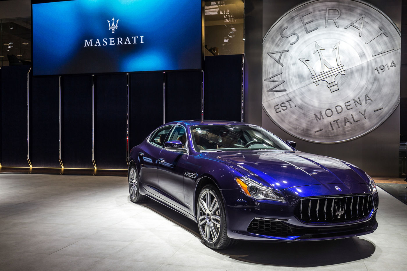 Maserati Quattroporte GranLusso a Shanghai