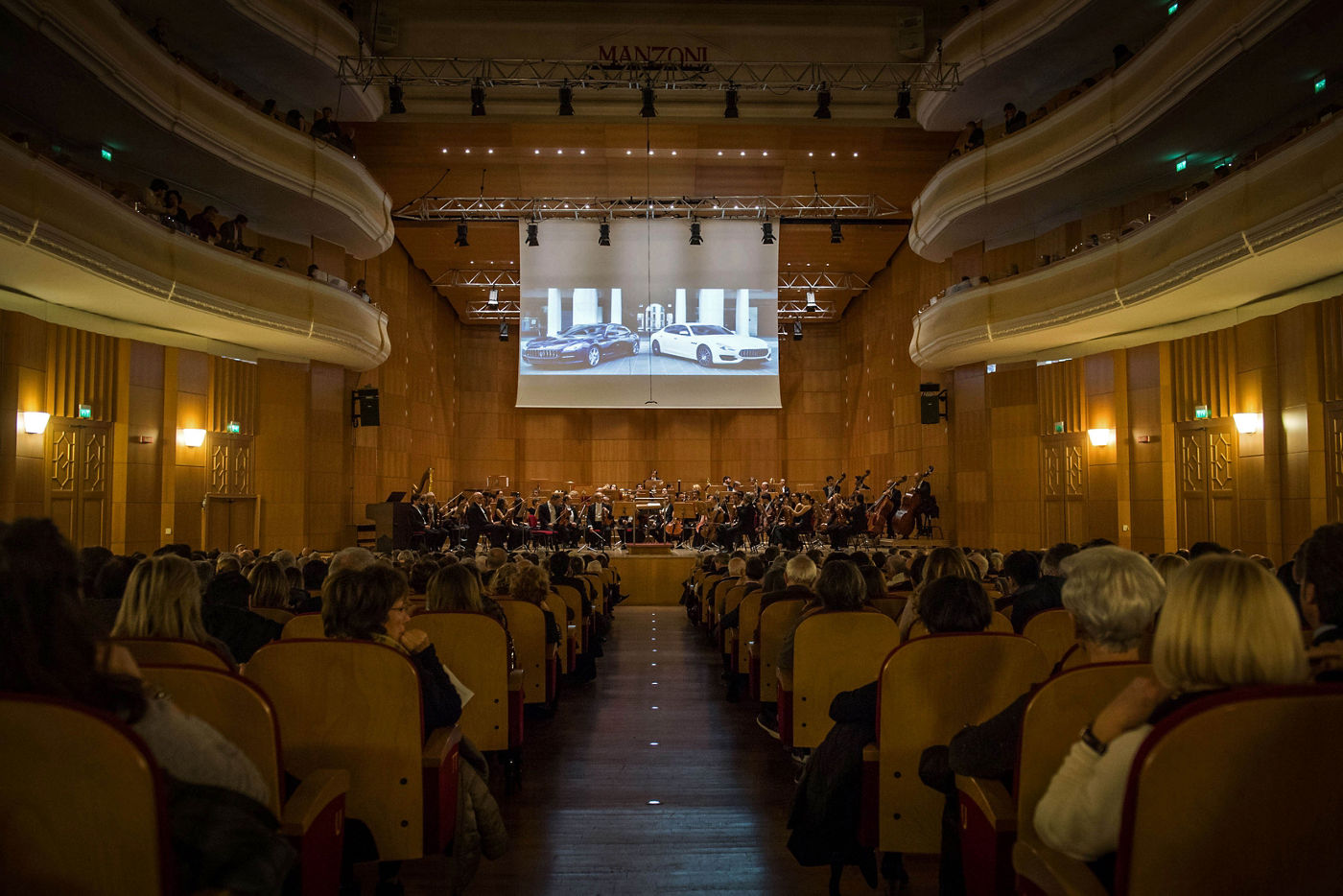 Concerto al Teatro Manzoni di Bologna