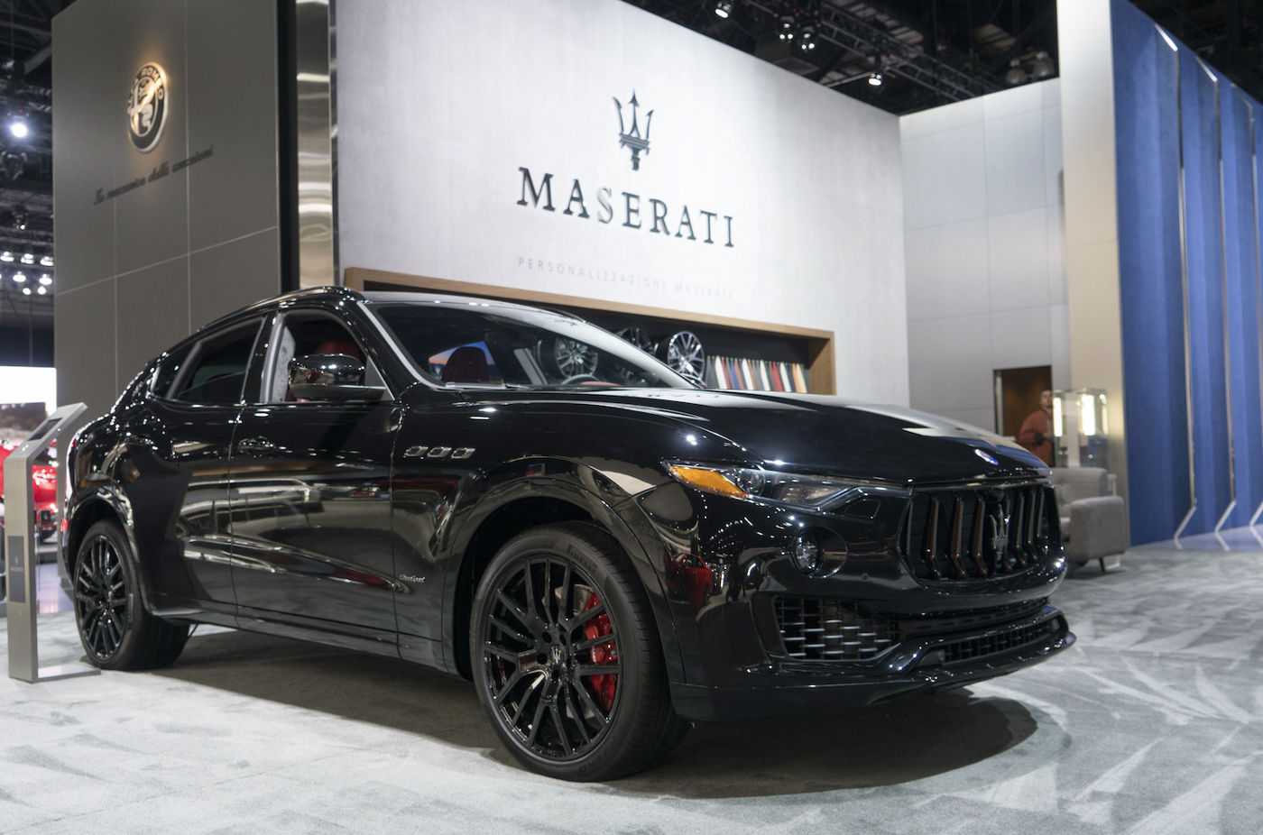 Maserati Levante al salone di Los Angeles 2017