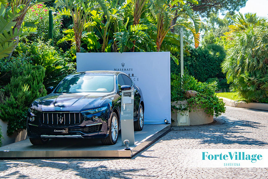 Maserati Levante al Forte Village Summer Tour