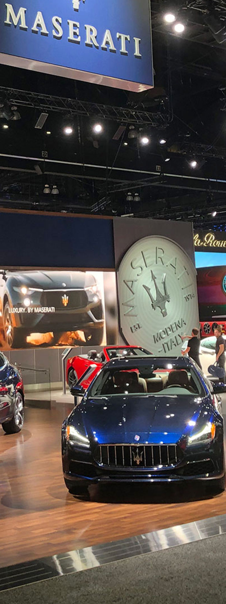 Maserati au salon de l'auto Los Angeles 2018
