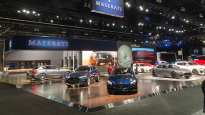 Maserati models at the LA Auto Show