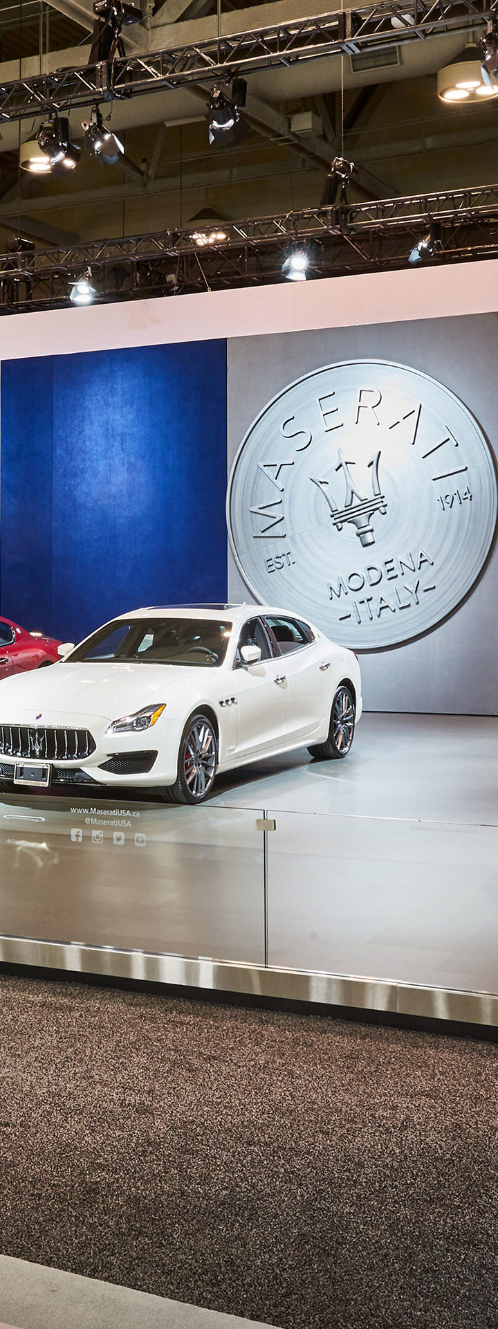 Maserati au salon de l'auto Toronto 2019