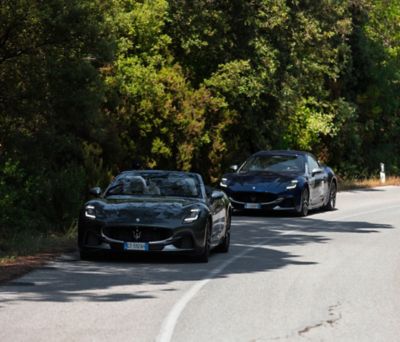 grancabrio-and-granturismo-duo-on-road