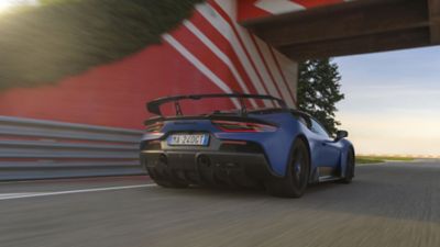 Maserati GT2 Stradale on the racetrack during the Racetrack Academy