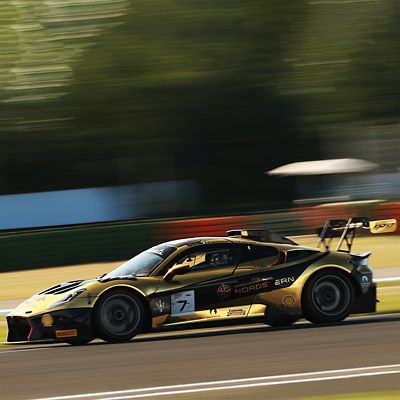 gt2-misano-2025-mauro-pampanini-roberto-calamia-running-yellow-car-side-view-squared